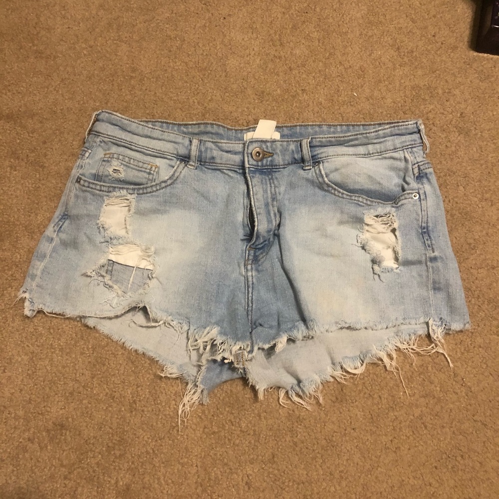 h&m jean shorts
